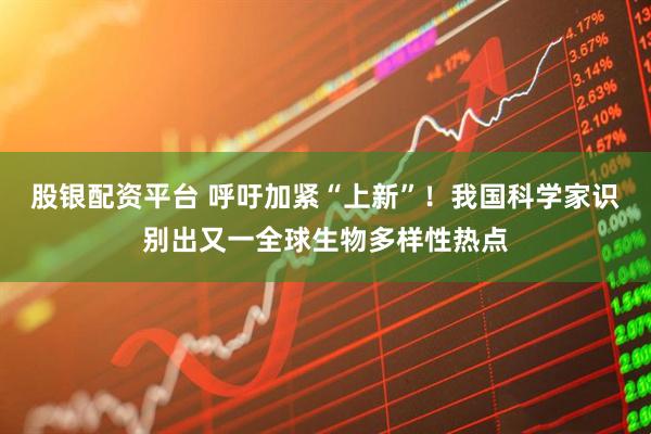 股银配资平台 呼吁加紧“上新”！我国科学家识别出又一全球生物多样性热点